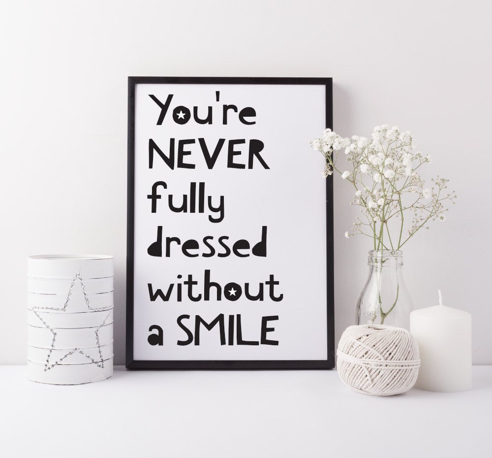 never fully dressed without a smile art print – Word Up Creative original price - 3174 Torrid Little Black Sleeveless Option 1:US 0