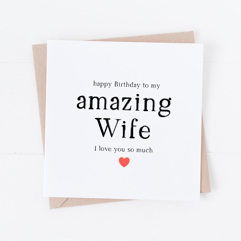 What should i get for my wife's best sale birthday