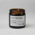 Black Pomegranate soy wax candle