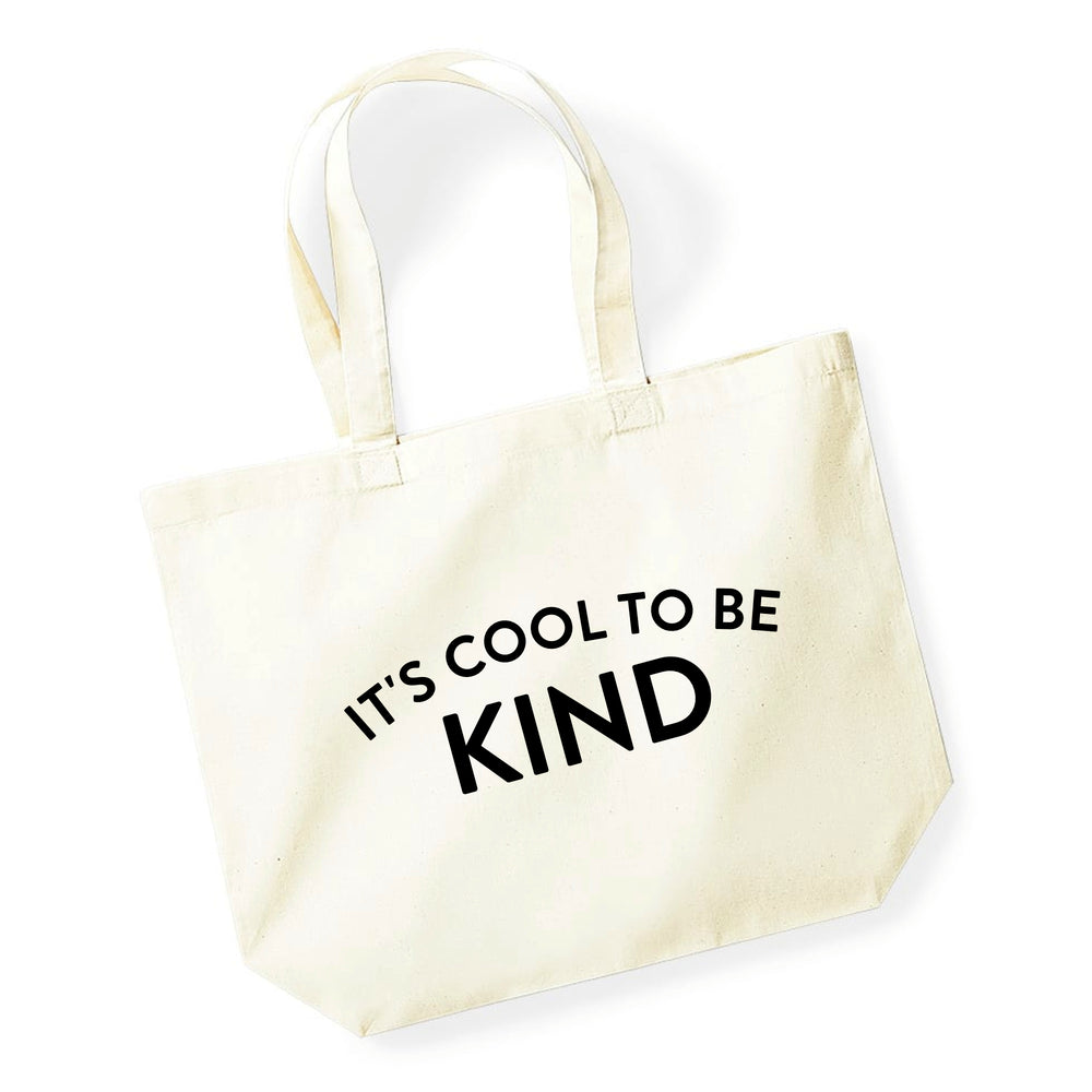 It's cool to be kind tote bag