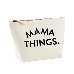 Mama things zipped pouch bag