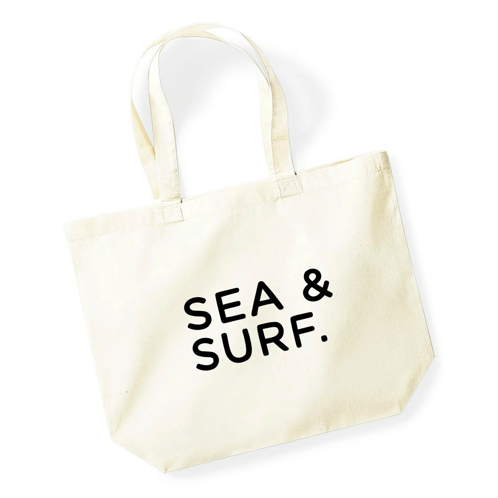 Sea & Surf holiday tote bag