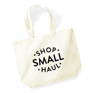 Shop small haul shopping bag