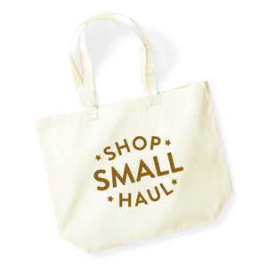 Shop small haul shopping bag