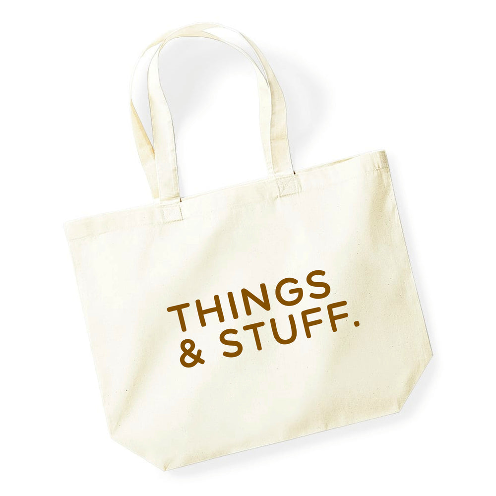 Things & stuff large tote bag