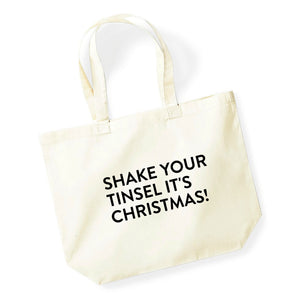 Fun Christmas themed tote bag