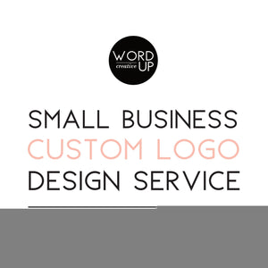 Bespoke Custom Logo Design - Minimalist Logo - Shop logo - Branding Blogger Logo - Starter logo - Beauty business logo
