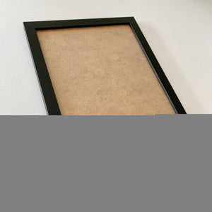 Black A4 frame - A4 / A3 frame Smooth matt black - A4 / A3 frame for prints - Matt black frame - Home decor - Monochrome home decor