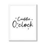 Cuddle O'clock print
