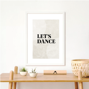 Let's dance print