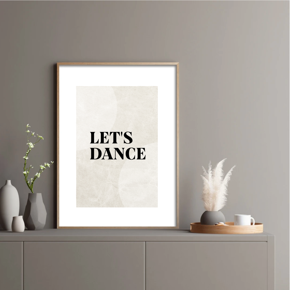 Let's dance print