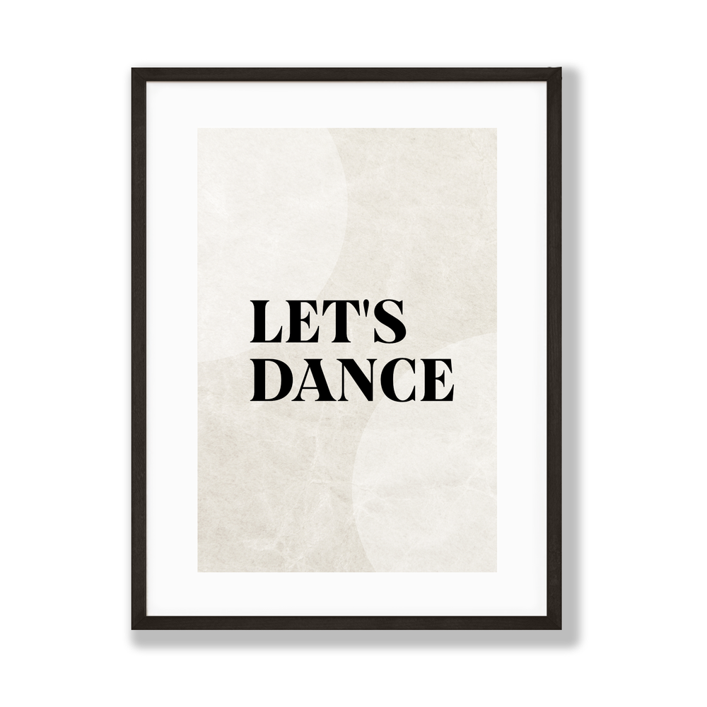Let's dance print