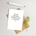 Galentine card - Palentine card - friend Valentine&#39;s Day card - Card for Galentine&#39;s day - Valentines day friend - Friend Valentine card