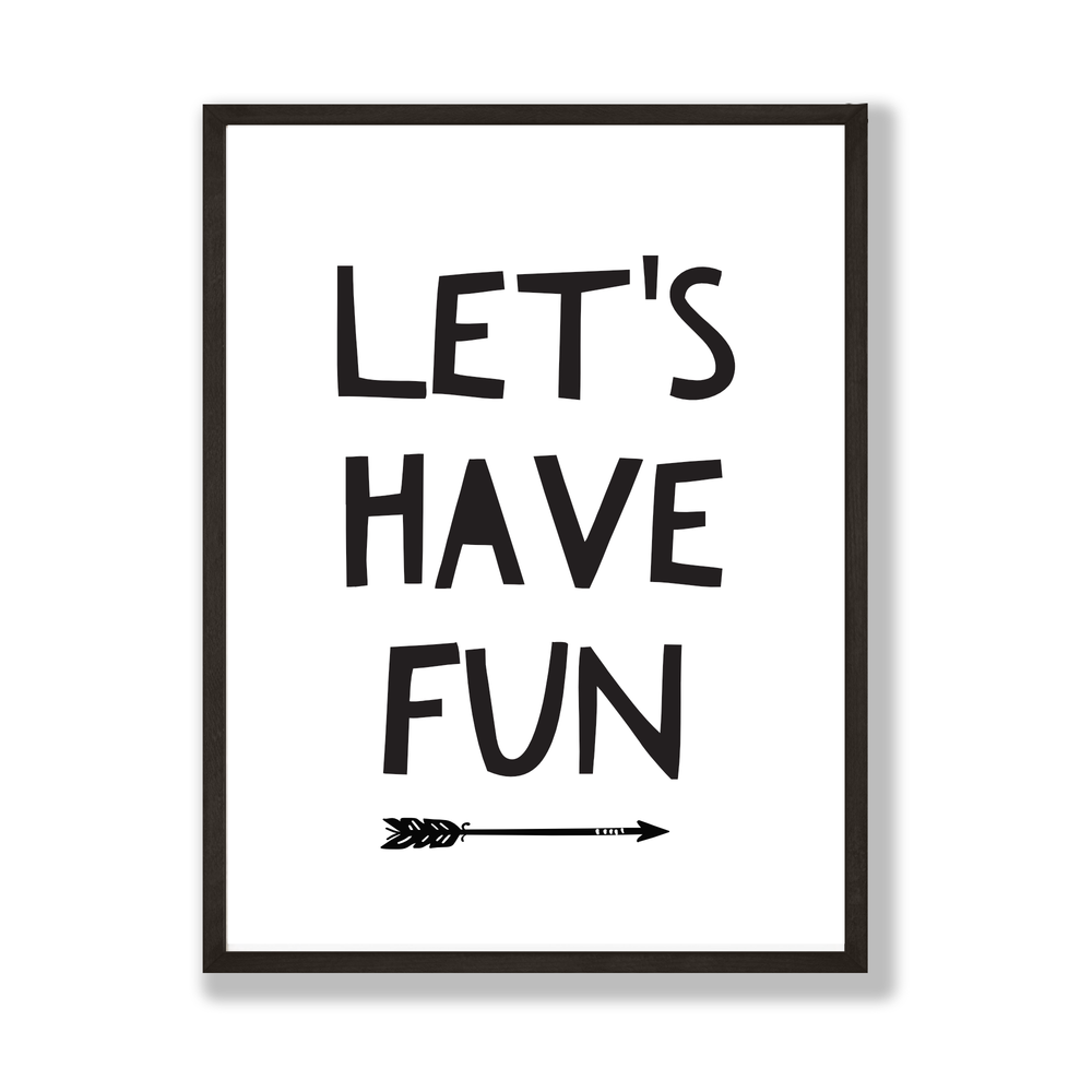 Let's have fun print