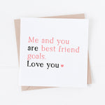 Best friend card / Galentine's day card