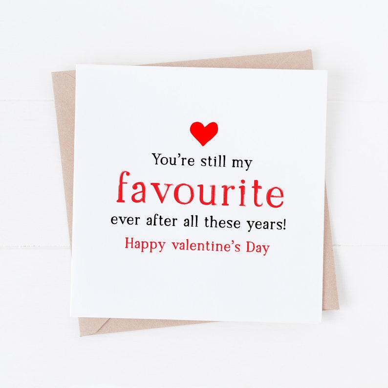 Cute and romantic valentine's day card