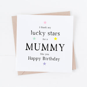 Cute Mum Birthday card