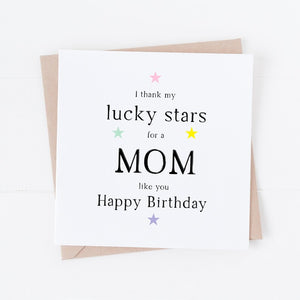 Cute Mum Birthday card