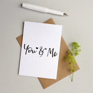 Love card - Wedding card - Anniversary card - Husband card - Wife card - Girlfriend Boyfriend Card - Partner card - Valentine&#39;s card 