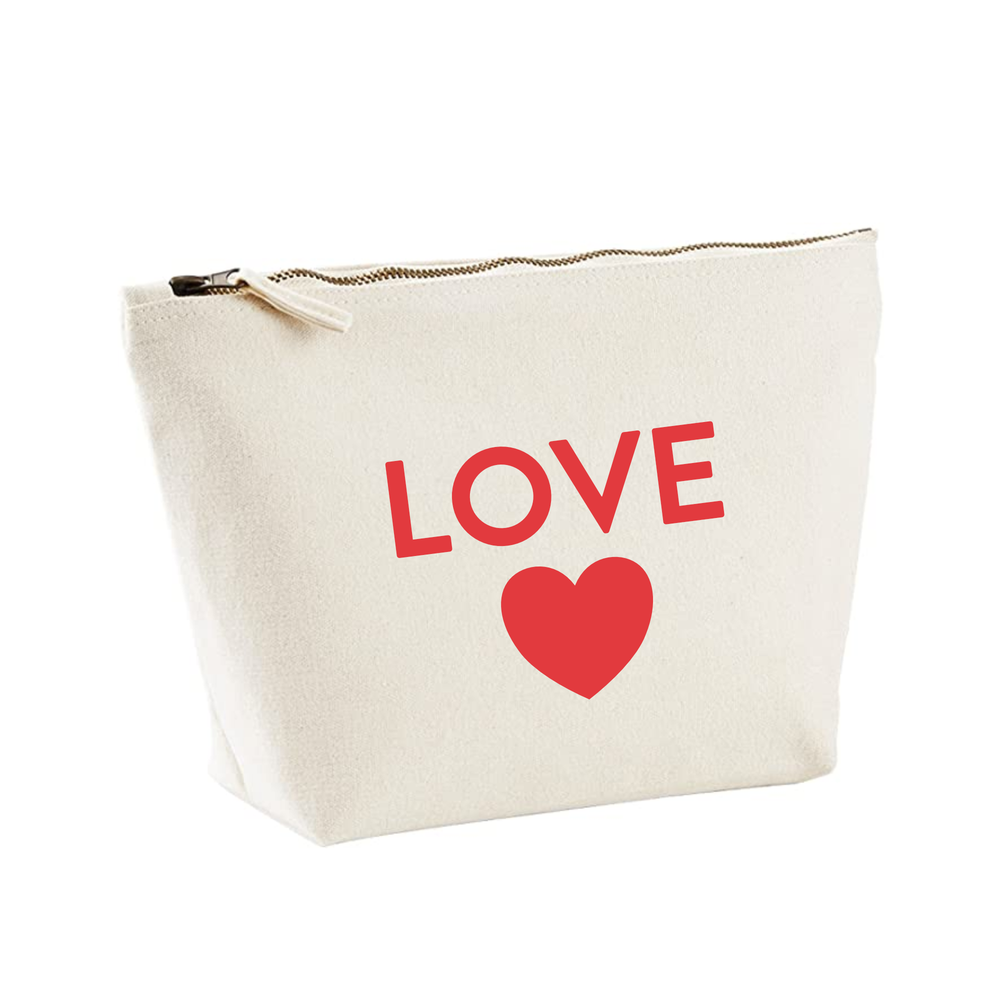 Love Cosmetic Make Up Bag
