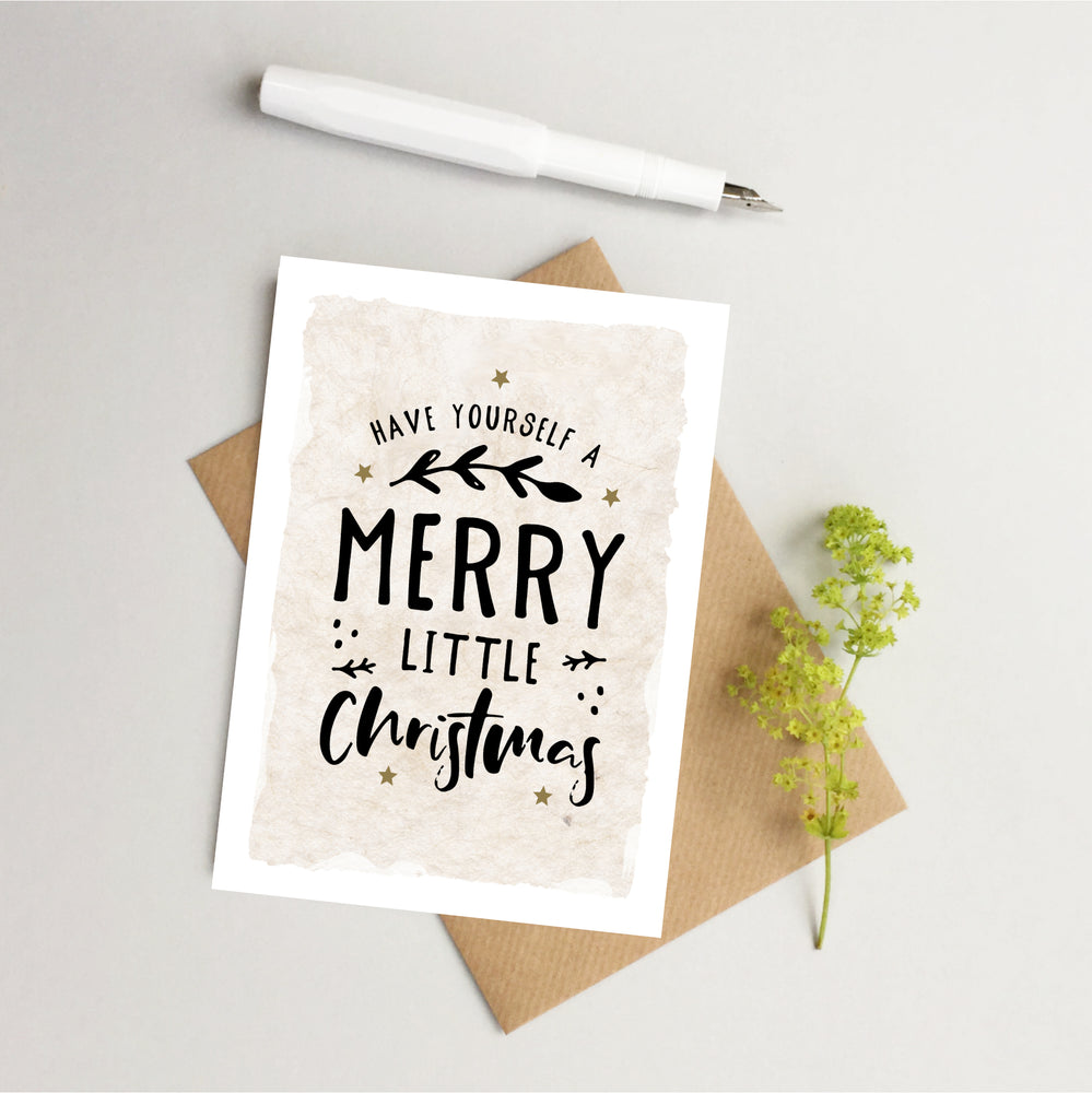 Have yourself a merry little Christmas card