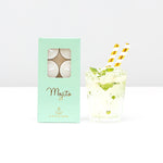 Set of 8 Mojito scented Tealights