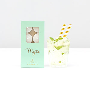 Set of 8 Mojito scented Tealights