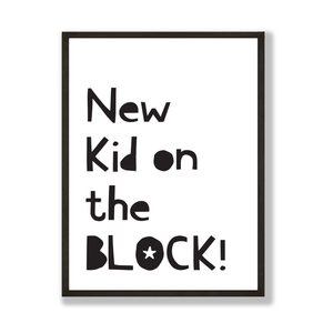 New kid on the block print