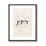 Joyeux noel festive Christmas print