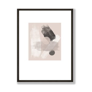 Neutral decor print
