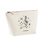 Pisces zodiac star sign makeup / cosmetic zodiac bag