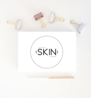 Round logo design - Logo template - Premade logo - Round modern logo - Beauty logo design - Branding package - Small business branding