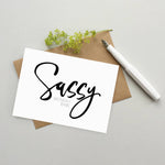 Sassy Birthday babe card - Female birthday card - Stylish birthday card - Sassy card - Female birthday card - Friend birthday card