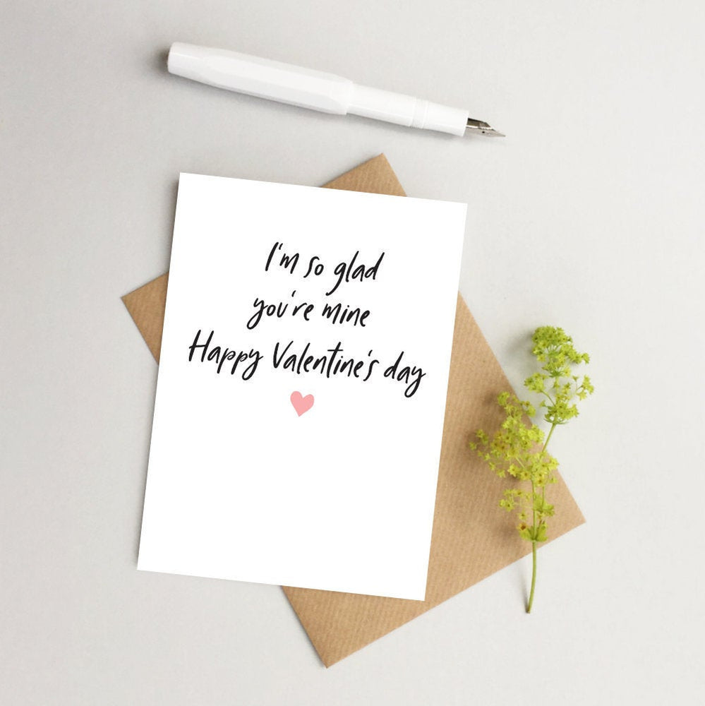 Valentines day card for boyfriend deals