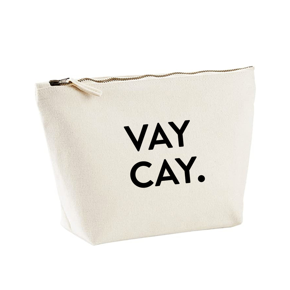 Vaycay zipped travel pouch bag