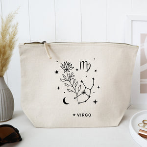 Virgo zodiac star sign makeup / cosmetic zodiac bag