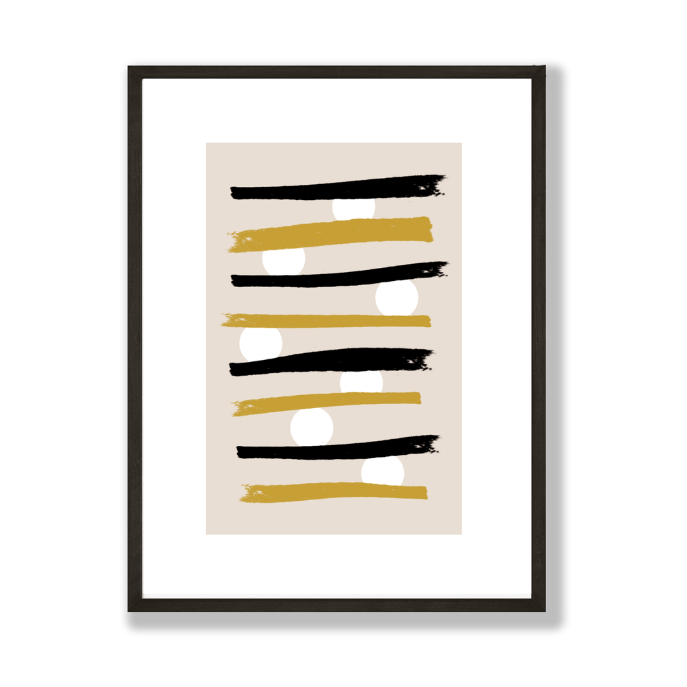 Contemporary abstract print