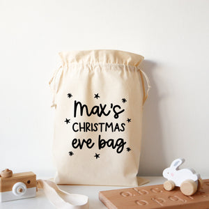 Personalised Christmas eve bag